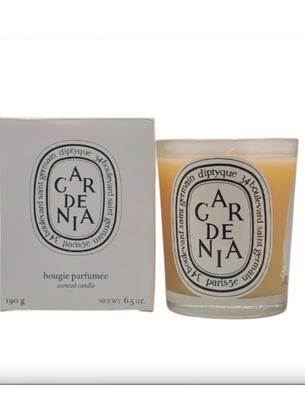 Diptyque Gardenia Scented Candle 6.5oz/190g *New in Box*